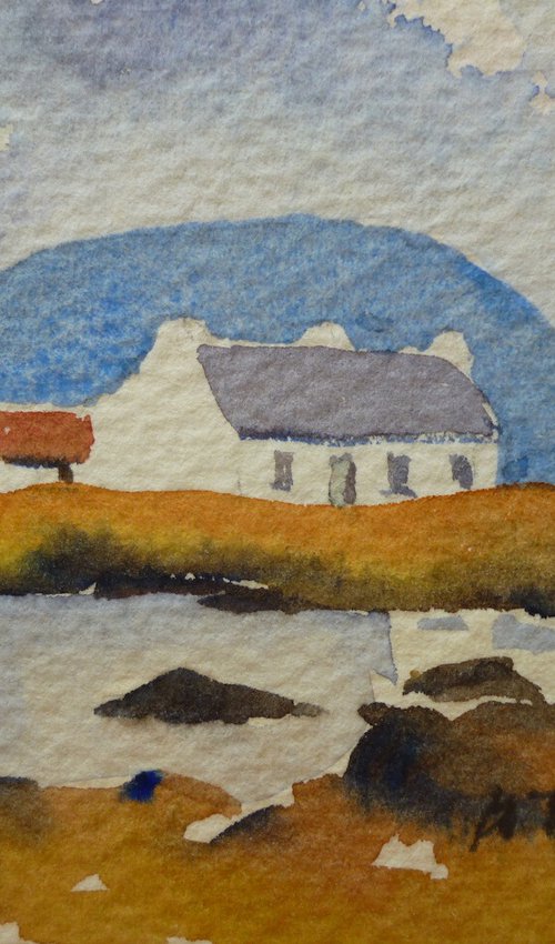 near Slievemore by Maire Flanagan