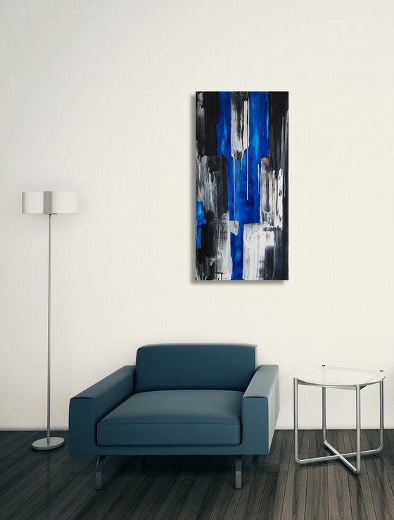 Blue Core I (50 x 100 cm) XL (20 x 40 inches)