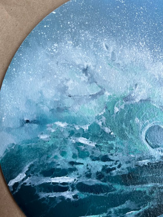 Turquoise wave