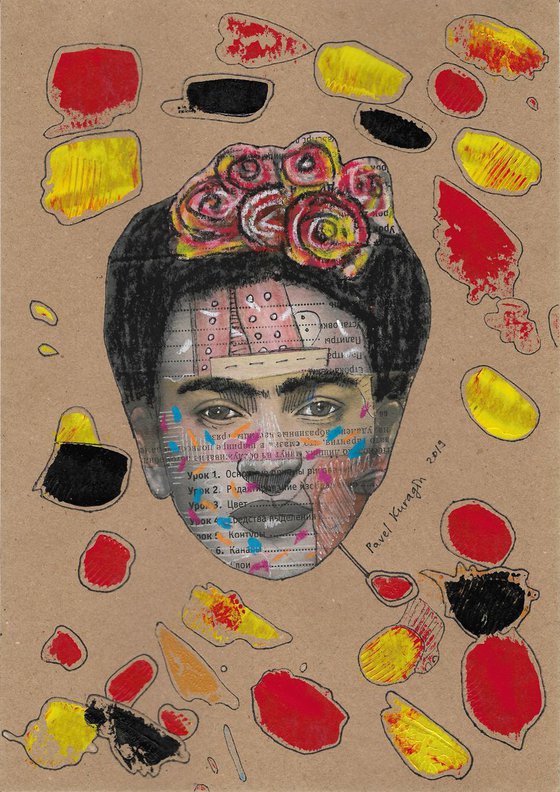 Portrait of Frida Kahlo # 73