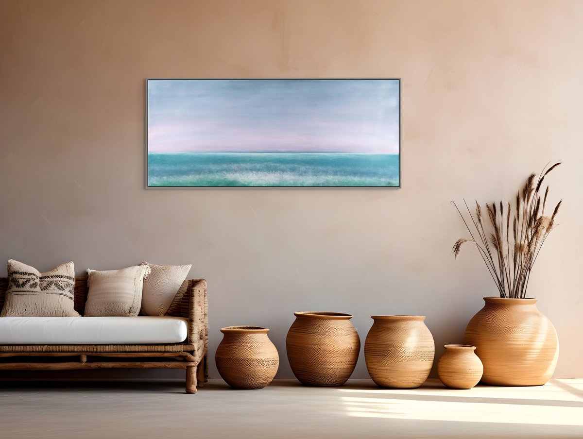 Impressionistic Painting , Wanderlust By Peter Stahr, 56 X 25, Artwork For Sale On Artfinder