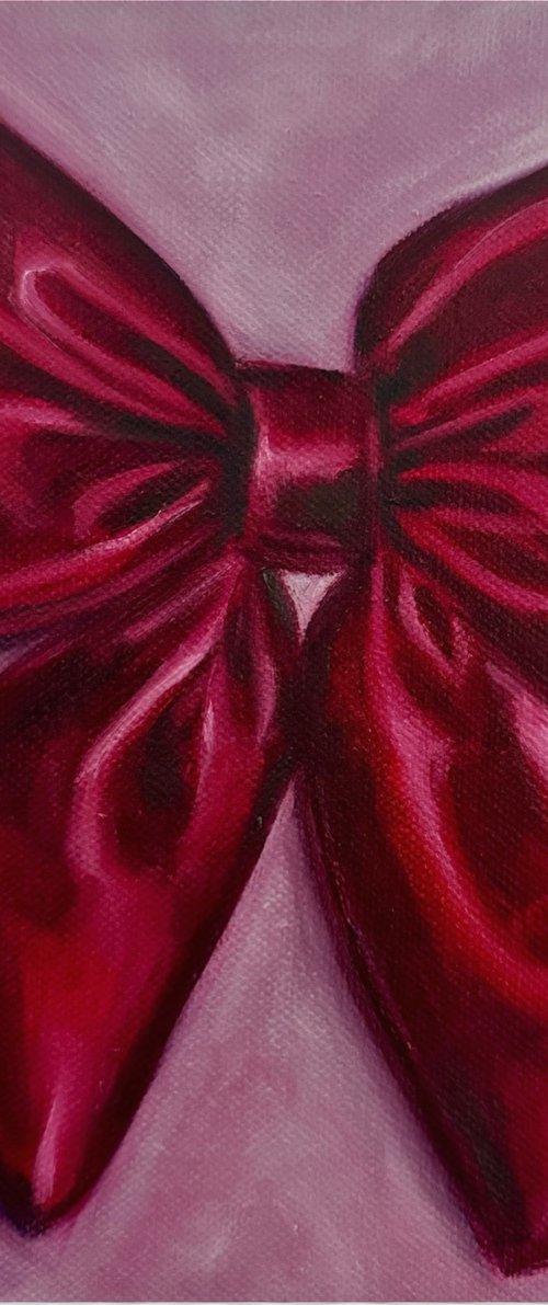 Red Bow Tie by Nimasha Perera