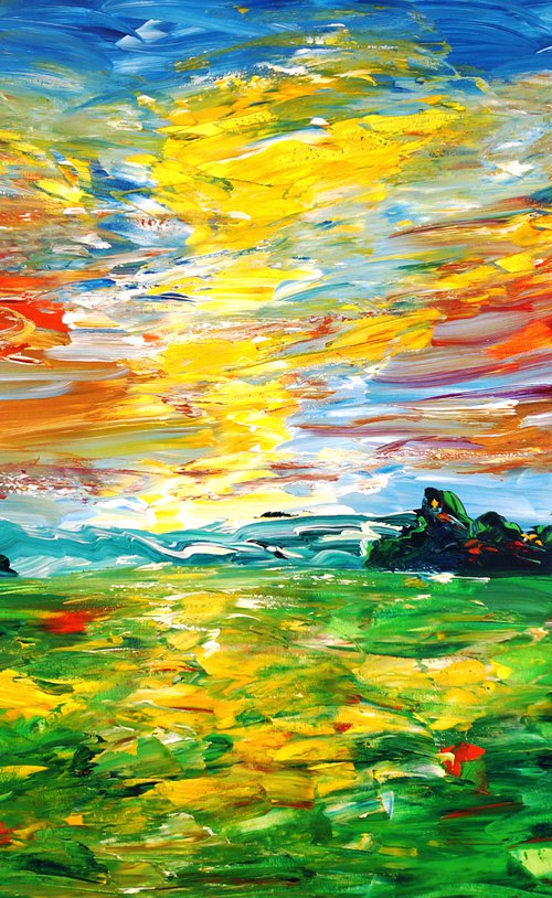 Beautiful Summer Landscape XL 5 by Peter Nottrott