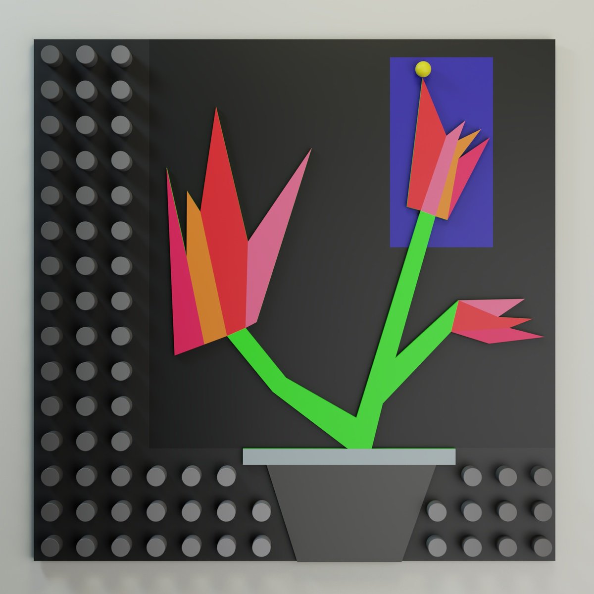 Geometric Wood Sculpture , Still Life 4 By Nazar Symotiuk, 39 X 39, Artwork For Sale On Artfinder