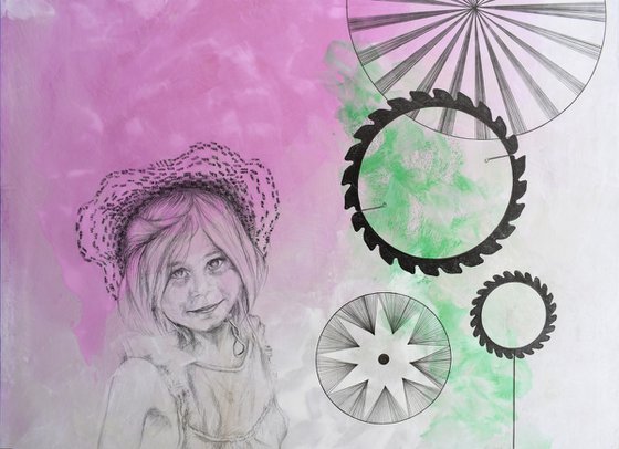 La bambina dai disegni magici