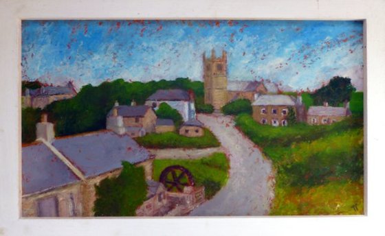Zennor village.