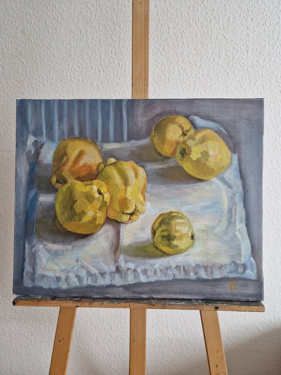 Still-life with fruits "Quinces"