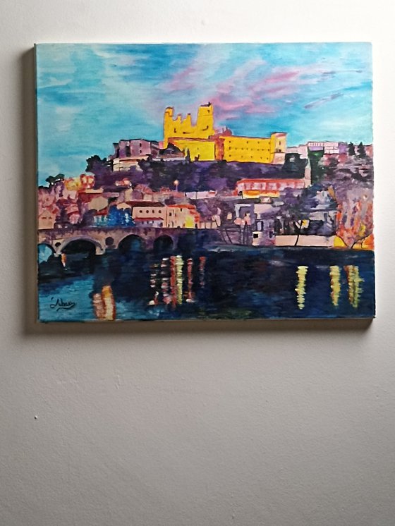 City with castle