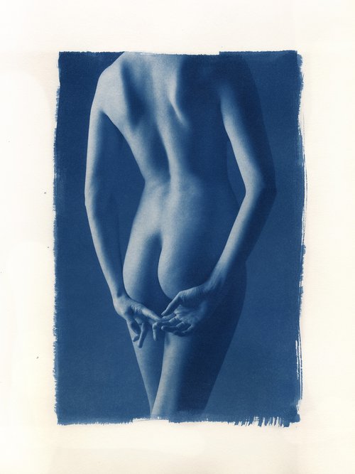 Blue Nude #6 by Robert Tolchin