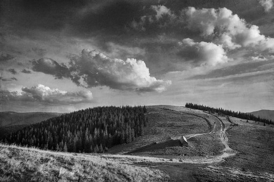 House on the hill.
