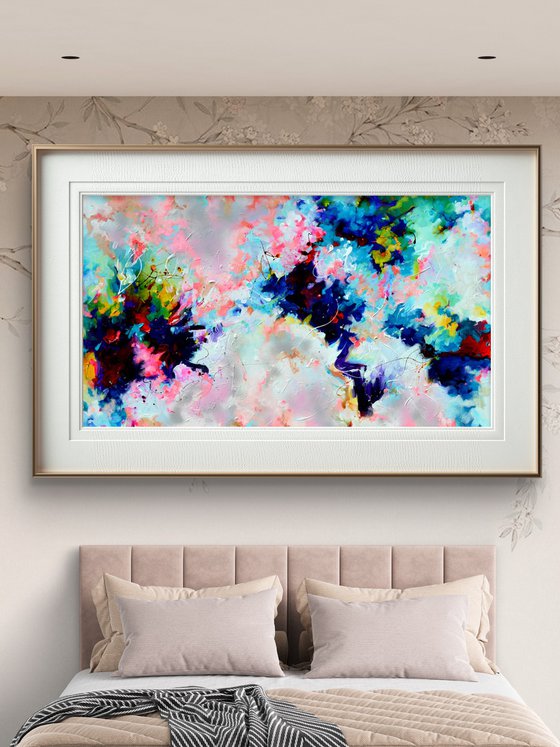 Abstract Dreamscape Flowering Woodland