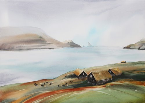 Faroe Islands by Alla Vlaskina