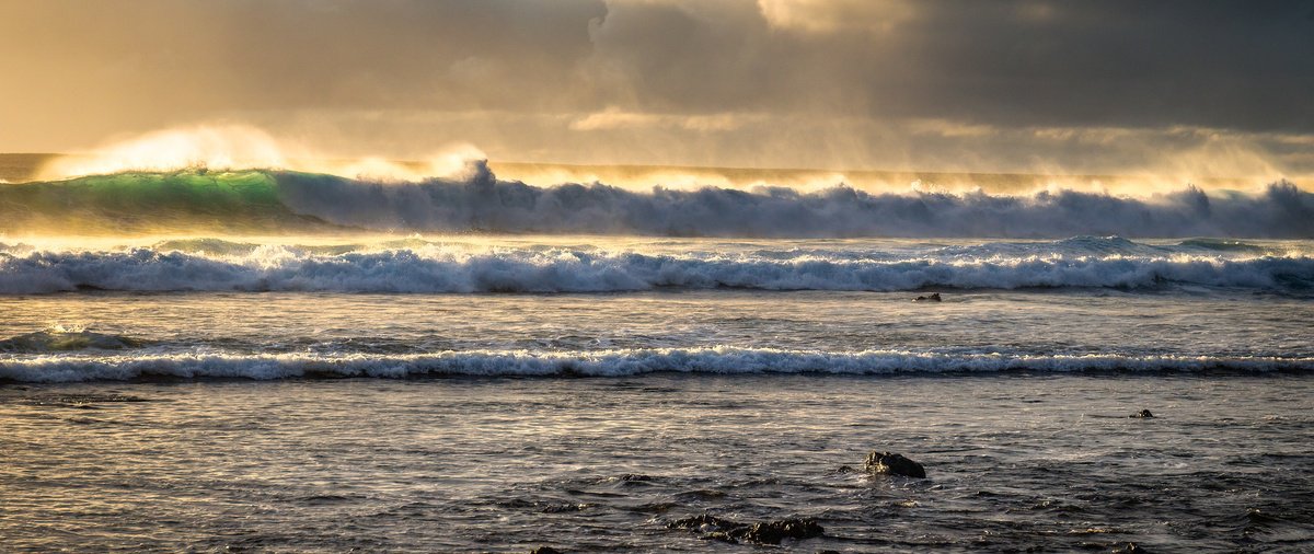 Photorealistic Landscape Photograph By Remi Carbonaro, 35 X 16", Trio, Original Artwork