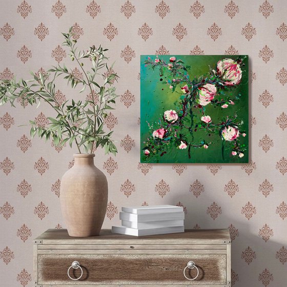 Tangled wild Peonies