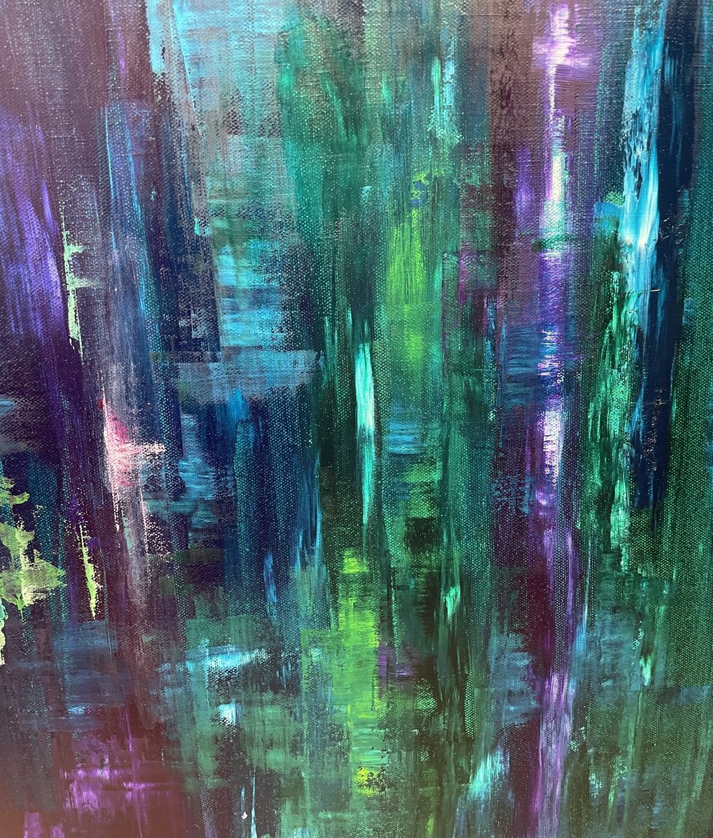 Along The Way By Miki Sexton, 20 X 20, Artwork For Sale On Artfinder
