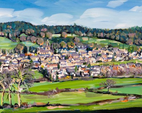 COTSWOLDS VALLEY VIEW by Diana Aungier-Rose