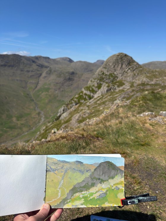 A Shadow on Pike o' Stickle