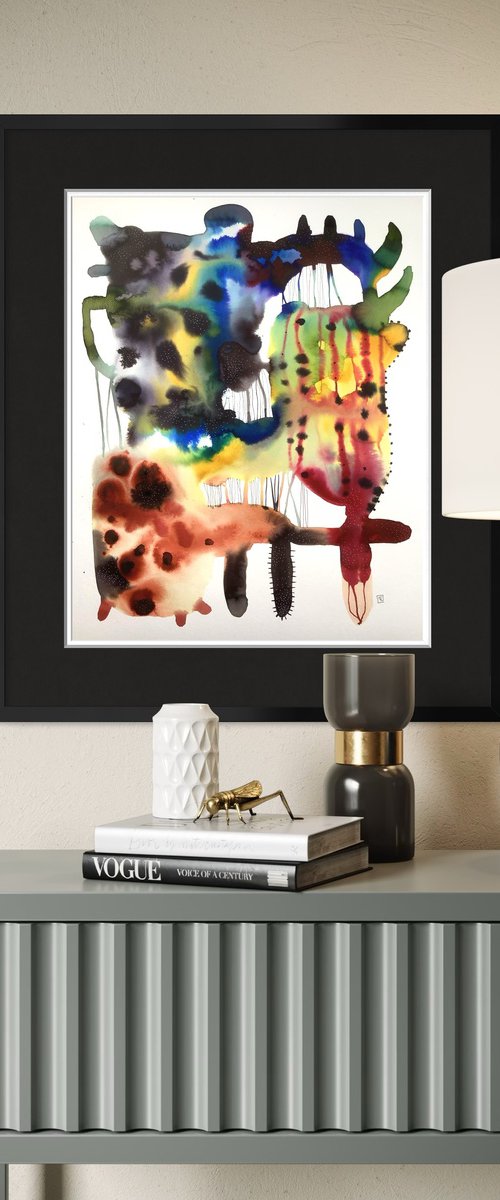 ABSTRAIT#40503 by Eva Fialka