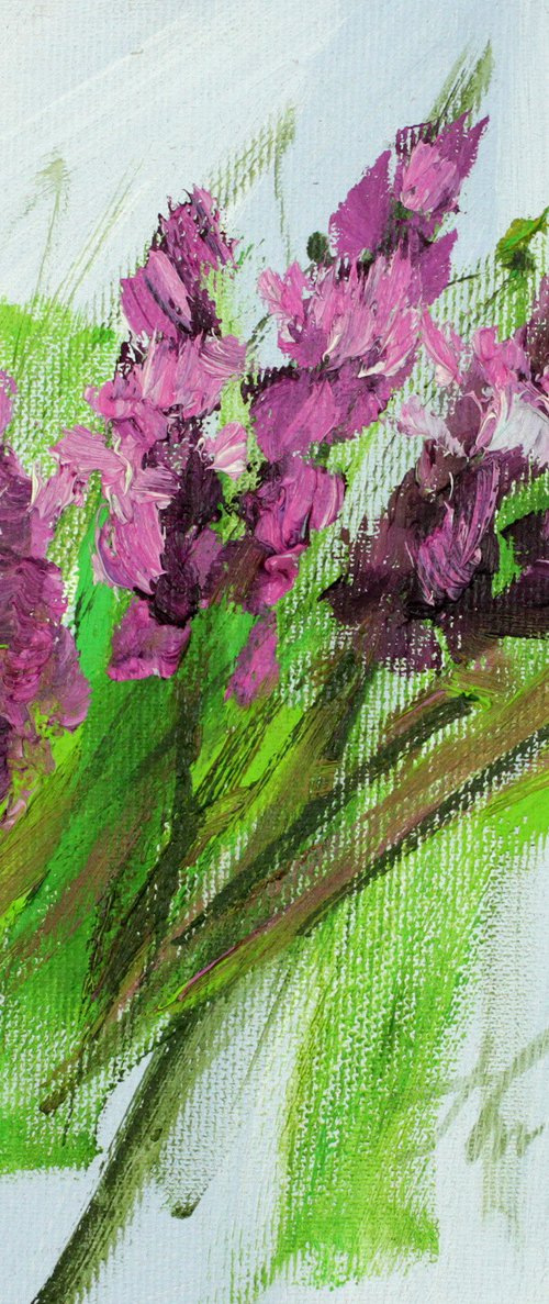 Lavender bouquet by Margaret Raven
