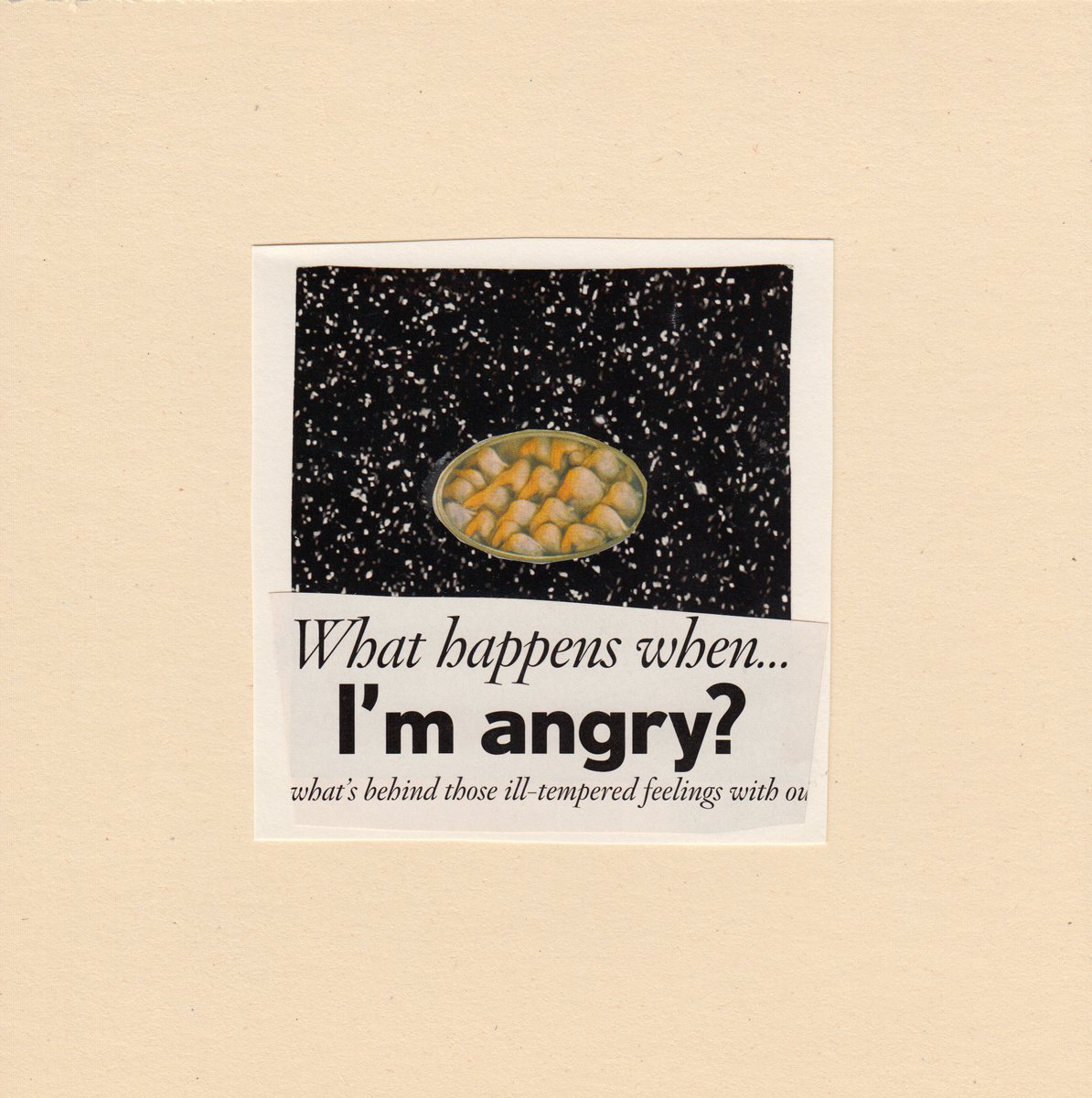 What happens when I’m angry? by Jon Garbet
