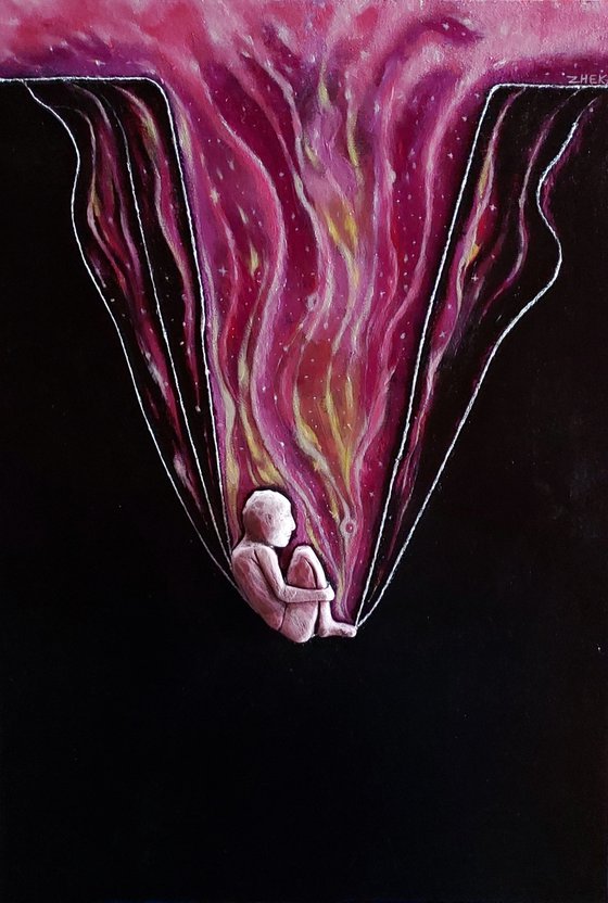 The deep end.
