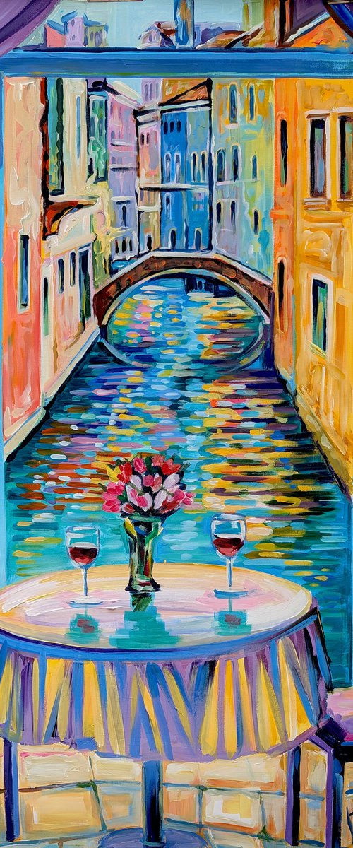 Table for Two - Venice by Trayko Popov