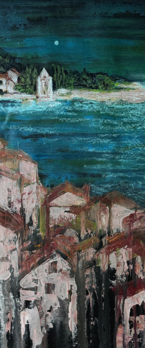 Emerald Reflection - Architecture of Memory by Svitlana Zezekalo
