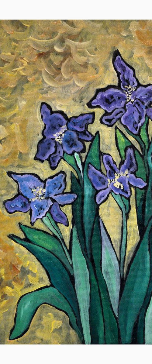 Irises 2 by Nagui