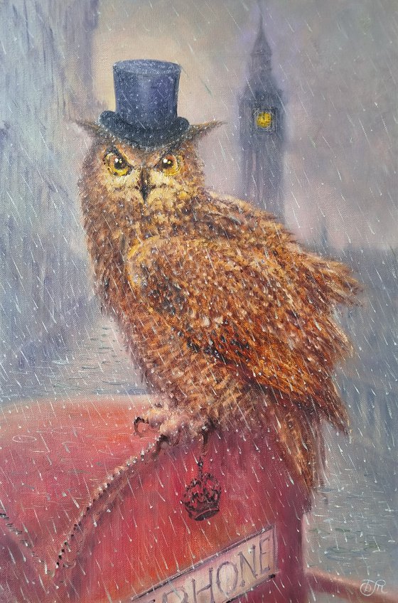 Rainy day in London