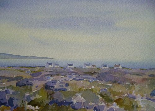 Evening Inish Mor by Maire Flanagan