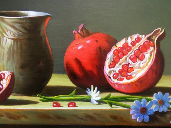 Pitcher and Pomegranate