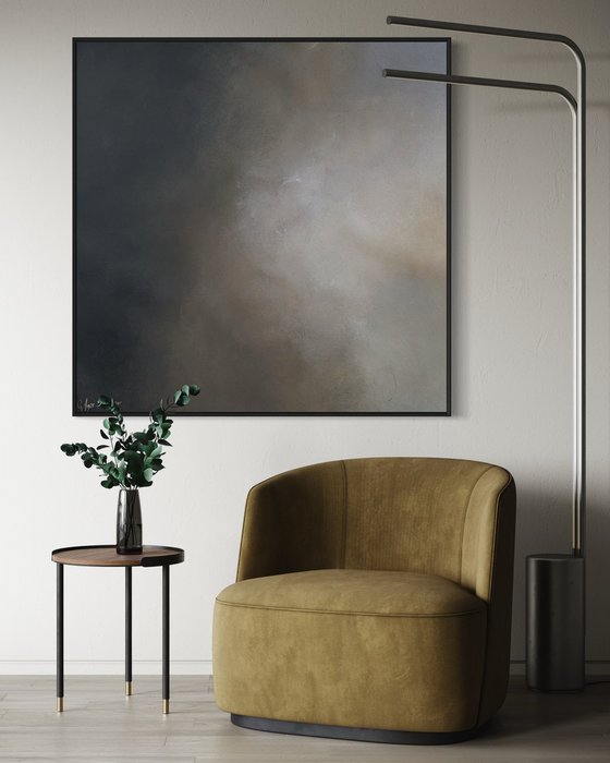 Night sky (black frame)