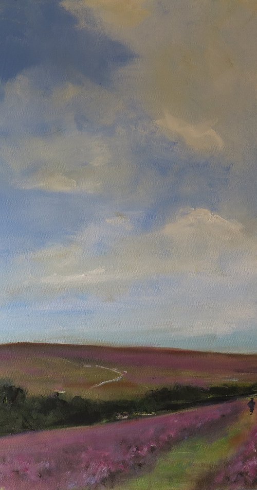 Goathland Heather by Malcolm Ludvigsen