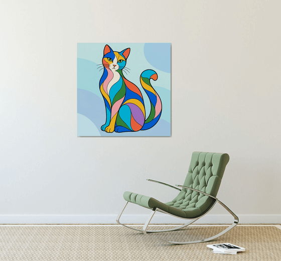 Vibrant Cat #03