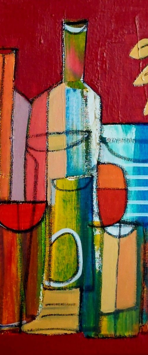 Bottles III by Jan Rippingham