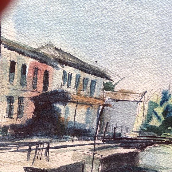 La fabbrica sul Naviglio - 23 x 30