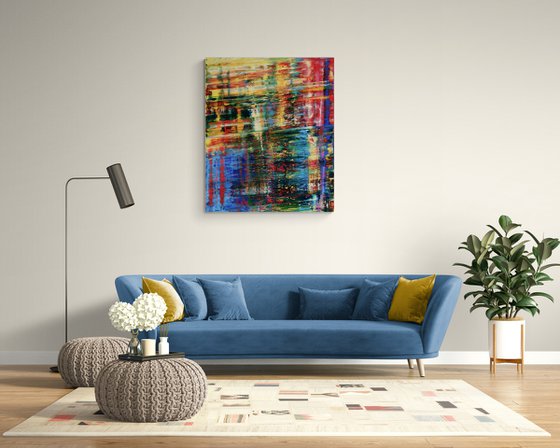 120x100 cm Original abstract painting Abstract oil painting Abstract art