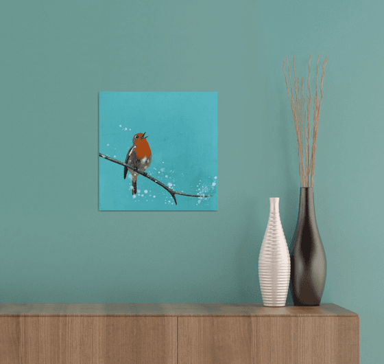 Singing Robin