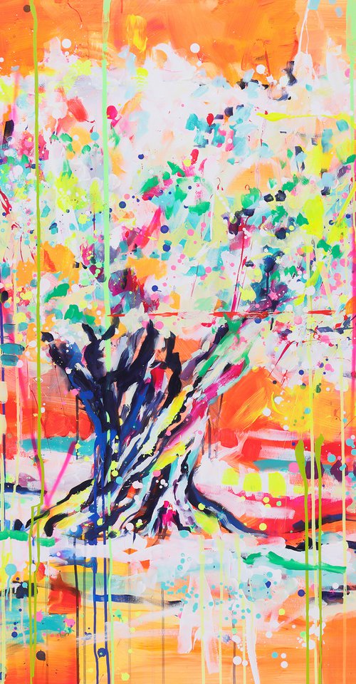 Olive tree by Marta Zawadzka