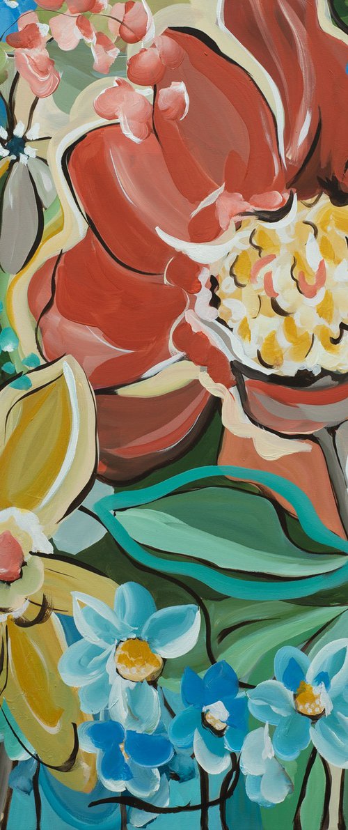 Wildflower Blossoms by Amber Gittins