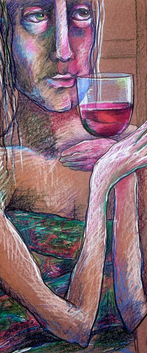 "EYES SHALL BE RED WITH WINE" (Genesis, 49:12) by Elisheva Nesis