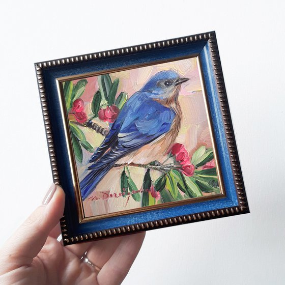 Bluebird painting