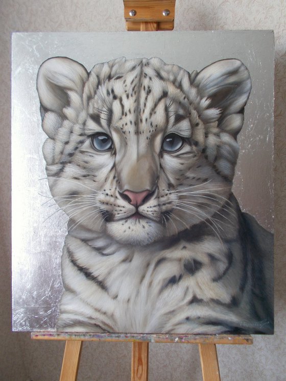 "Irbis", animalistic art