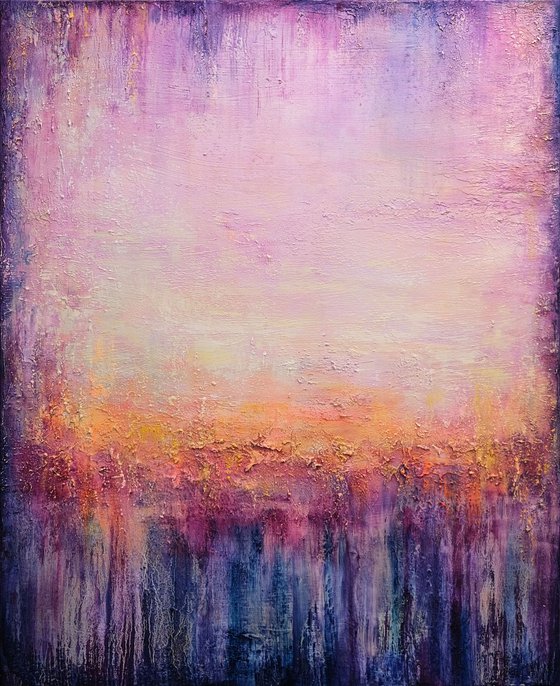 Abstract Sunset Landscape XII