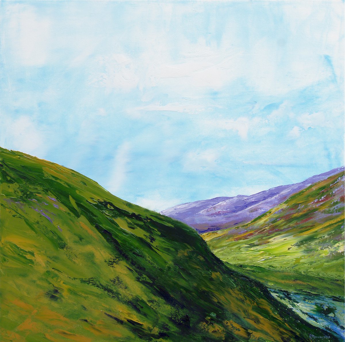 Landscape-15 By Richard Manning, 30 X 30, Artwork For Sale On Artfinder