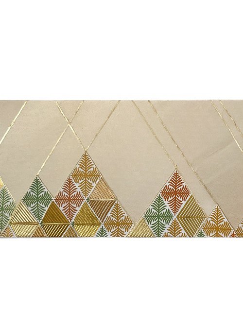 Sunlit Peaks ~ Longevity ~ (Kimono upcycled) by Lena Okamoto