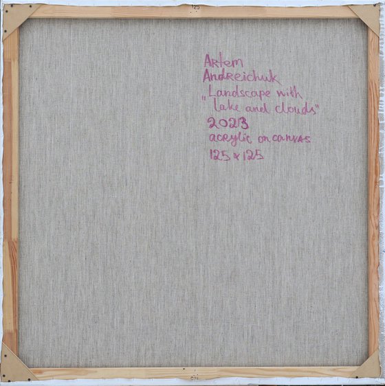 Landscape with Lake and Clouds