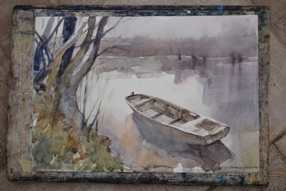 Boat on the river