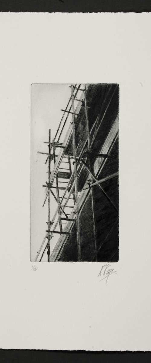 Scaffolding 5 by Richard Kaye