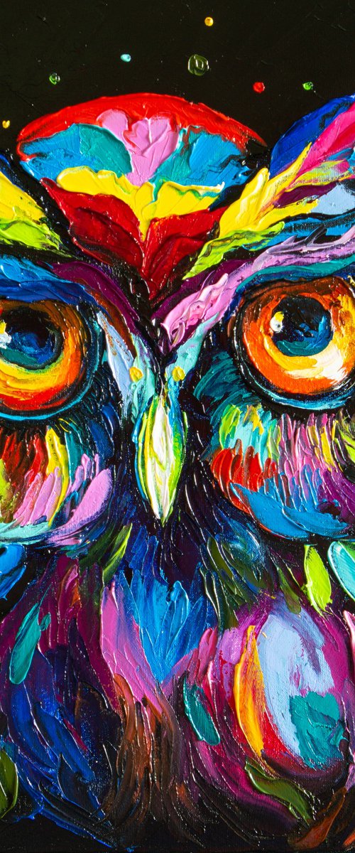 Mystic Owl by Liubov Kuptsova